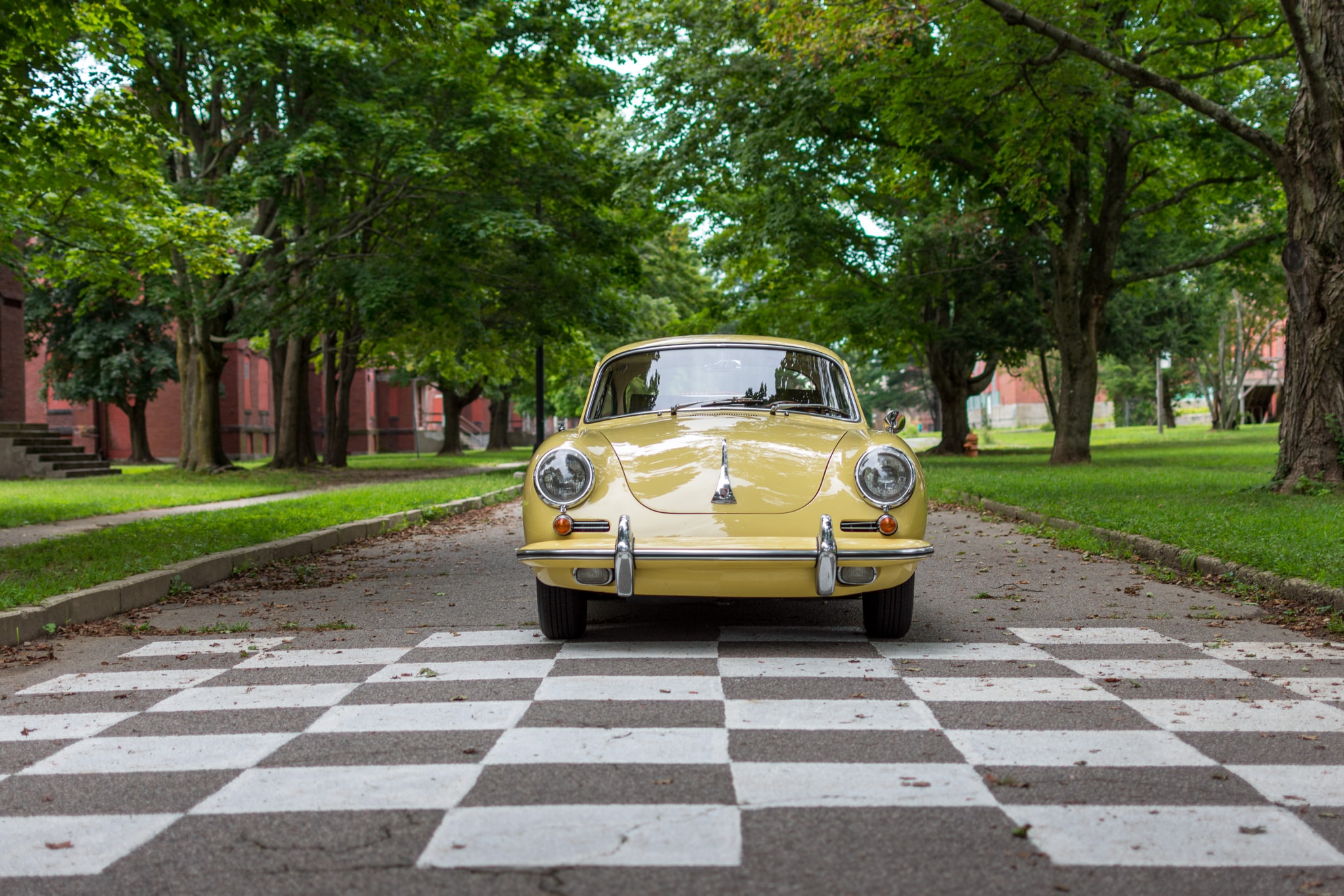 1965 Porsche 356SC Coupe — collector car photography New England by ViardPhotography